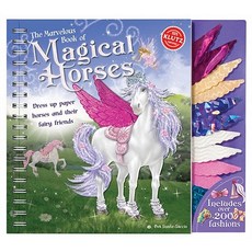 The Marvelous Book of Magical Horses: Dress Up Paper Horses and Their Fairy Friends [With Storage Envelope and 6 Paper Horses…, Klutz