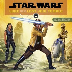 Star Wars Luke and the Lost Jedi Temple Paperback, Disney Lucasfilm Pr