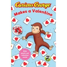 Curious George Makes a Valentine Paperback, Houghton Mifflin