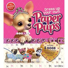 Dress Up Your Own Paper Pups [With 48 Pg. Instructions 5 Puppies 1 Dog Carrier...] Paperback, Klutz