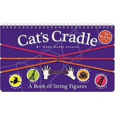 Cat's Cradle: A Book of String Figures [With Three Colored Cords] Spiral, Klutz