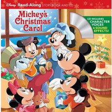 Mickey's Christmas Carol: Read-Along Storybook [With Audio CD] Paperback, Disney Press
