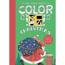 Mary Engelbreit's Color Me Christmas Book of Postcards Paperback, HarperCollins