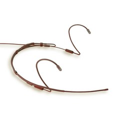 Point Source AUDIO 廣播用耳機麥克風, CO-8WD-XAK-BR, 棕色