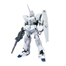 BANDAI 萬代 MG 1:100獨角獸鋼彈 鈦金屬配色版紅綠雙框架 RX-0, 1個