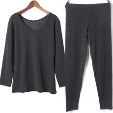 KerriLucy 孕婦圓領長袖T恤+長褲