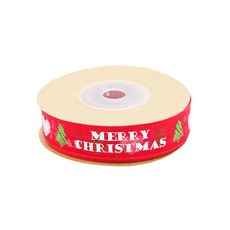 Donna & Deco 聖誕快樂素描樹愛心緞帶, 混合顏色, 9m