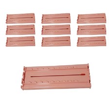 데코즈인 슬라이드 서랍장 칸막이 소형, 10개, 핑크