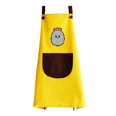 알럽홈 캐릭터 앞치마, 옐로우파인애플, 1개