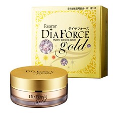 Rearar DIA FORCE 黃金水凝膠眼膜 90g, 1件, 1個