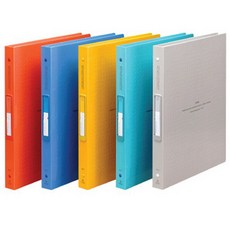 문화산업 물방울클리어북 20p F240-7 A4, 노랑, 1개