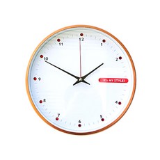 다온텐 잇츠마이스타일 벽시계, 로즈골드