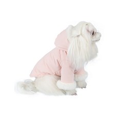 윙키뉴욕 윙블리 강아지 패딩, Pink, 1개
