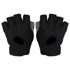 Ants 透氣健身手套, 黑色