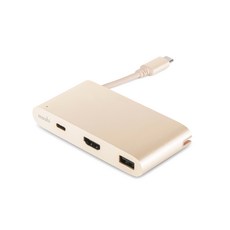 모쉬 USB C 3in1 멀티포트 어댑터, 99MO084206, 1개