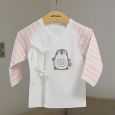 Withbebe 企鵝印花新生兒肚衣
