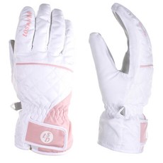 LOSANDE 女士冬季滑雪手套 SH9500, 白色的