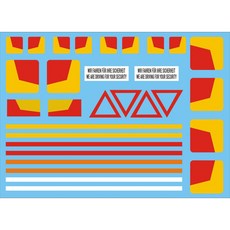PerfectScale 프라모델 부품 1/35 US MVD signs, 1개