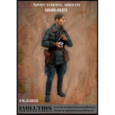 EvolutionMiniatures塑膠模型 1/35蘇聯坦克軍士 1940-1942, 1個