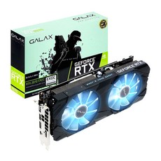 GALAX 지포스 그래픽카드 RTX 2070 EXOC BLACK LABEL D6 8GB