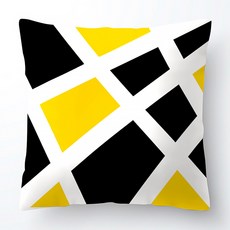 DM Corporation I Love Home 黃色亮點抱枕套