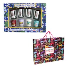 還願燭4款 + 銀色樹紅色燭臺4個 + 購物袋禮盒, 還願燭