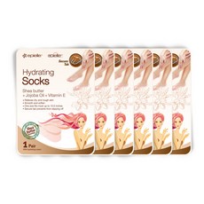 에피엘르 하이드레이팅 풋팩 일체형, 6개