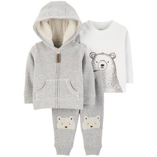 카터스 남아용 3피스 리틀 자켓 세트