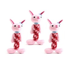 Bycell寵物玩具繩索 20*9cm, 兔子, 3片