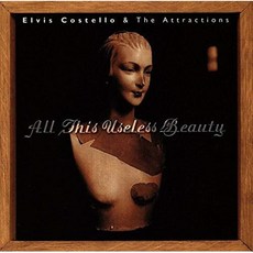 ELVIS COSTELLO & THE ATTRACTIONS - ALL THIS USELESS BEAUTY BONUS DISC 수입반, 2CD