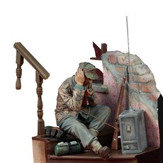 Airborne Miniature塑膠模型 1/16 Waffen SS RTO, 1個