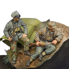 Airborne Miniature塑膠模型 1/35 Waffen SS Normandy, 1個