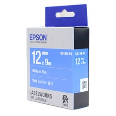 EPSON 標籤帶卡匣 SD12B-PX, 1格, 1個