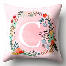 DM I Love Home Coronet 字母抱枕套