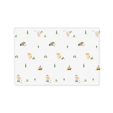 파크론 퓨어 소프트 놀이방매트, 아기돼지 + 헤링본 연그레이