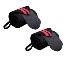 ANTS 重量訓練手腕護帶 2入, 紅色的