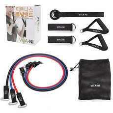 비타니 튜빙밴드 미디움 세트, 혼합색상, 1세트 스포츠_레저/헬스/요가/댄스 반품 최저가 5,310원