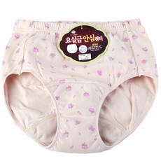캐리루시 4중원단 요실금팬티 플라워