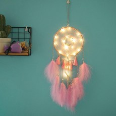 가팡 드림캐쳐 합금 WINDBELL00304, 핑크