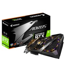 기가바이트 AORUS 지포스 RTX 2080 D6 8GB 그래픽카드, GV-N2080AORUS-8GC