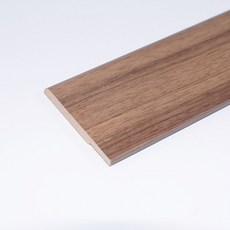 동진나무공장 실내 인테리어 DIY 걸레받이 2300 x 80 x 9 mm 5p, 월넛