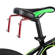 Bc Farms BC自行車水壺雙籠導軌式鞍座安裝, 紅色的, 1個