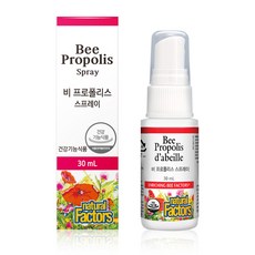 natural Factors Bee蜂膠噴霧, 30ml, 1瓶