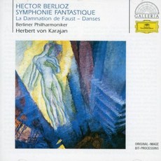 HECTOR BERLIOZ - SYMPHONY FANTASTIQUE LA DAMNATION DE FAUST/ KARAJAN 유럽수입반, 1CD