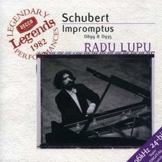 FRANZ SCHUBERT - IMPROMPTUS D899 & 935/ RADU LUPU 유럽수입반, 1CD