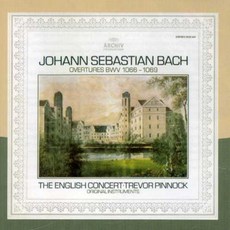 JOHANN SEBASTIAN BACH - OVERTURES BWV 1066~1069 / TREVOR PINNOCK GRANDPRIX EU수입반, 1CD