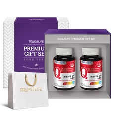 트루앤라이프 프라임 코엔자임 Q10 스페셜 선물세트 + 쇼핑백, 60정, 2개