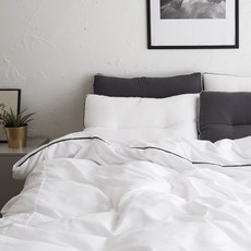 라뽐므 코튼 구스이불 + 이불커버 + 베개커버 3종세트 한겨울용