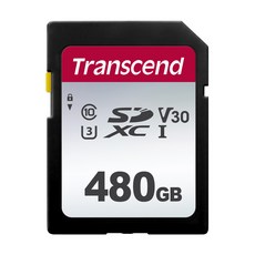 트랜센드 SDXC Class10 UHS-I U3 300S 메모리카드 TS480GSDC300S, 480GB, 1개