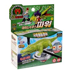 공룡메카드 공룡 배틀 팽이 데이노수쿠스 파워, 혼합 색상, 1개